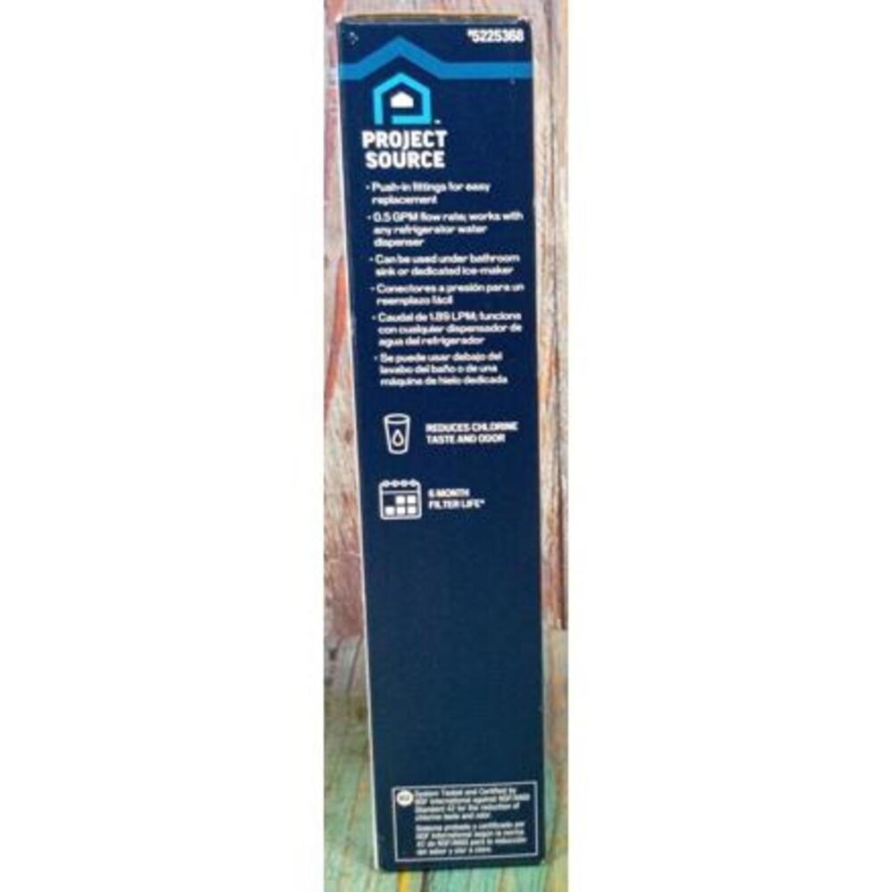 Project Source 10-in In-Line Carbon‎ Filter for Refrigerators - Picture 2 of 8